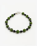 Moss and Black bracelet