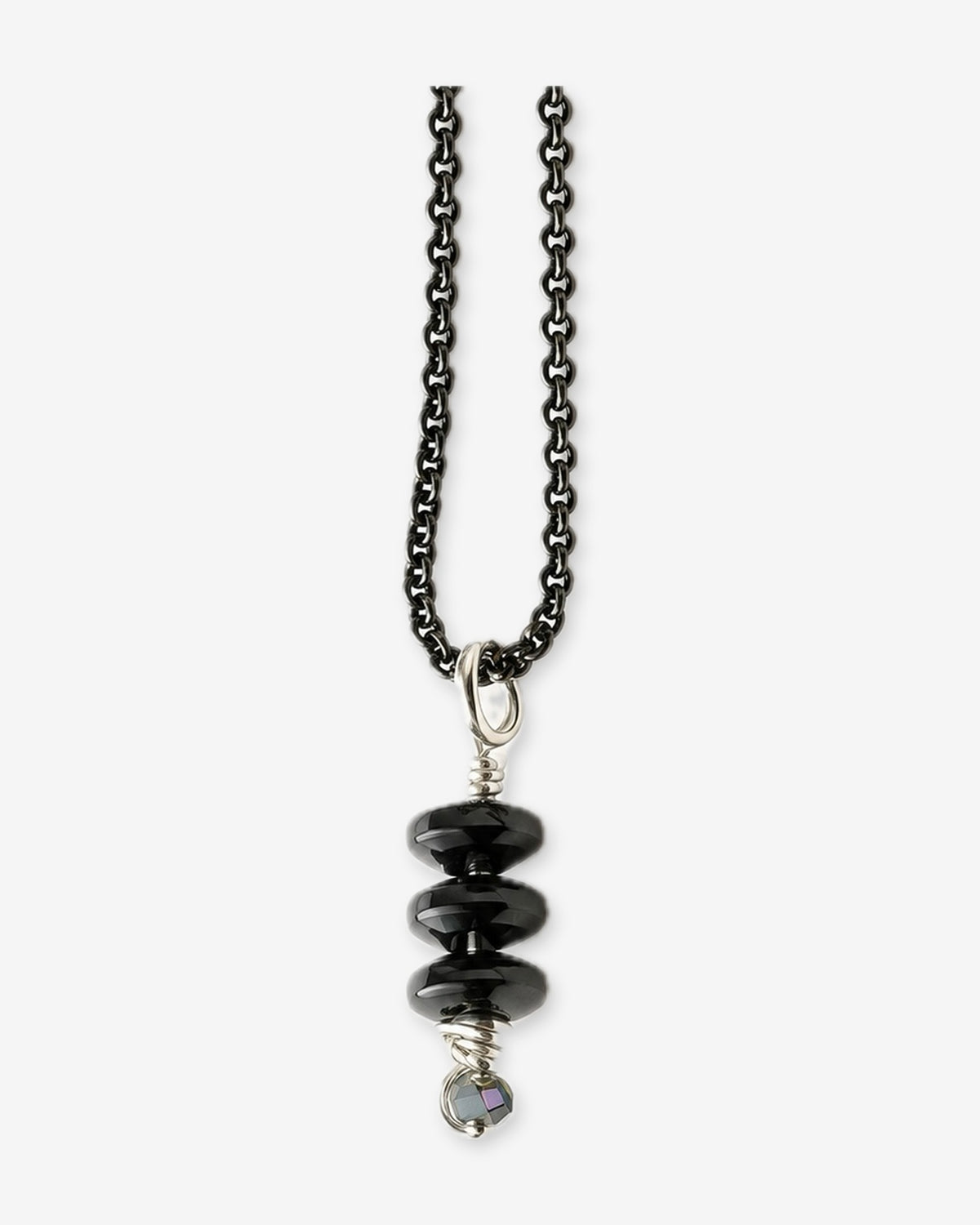 Black Stack Pendant